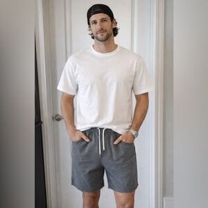 Fair Harbor Charcoal Drawstring Shorts Size XXXL